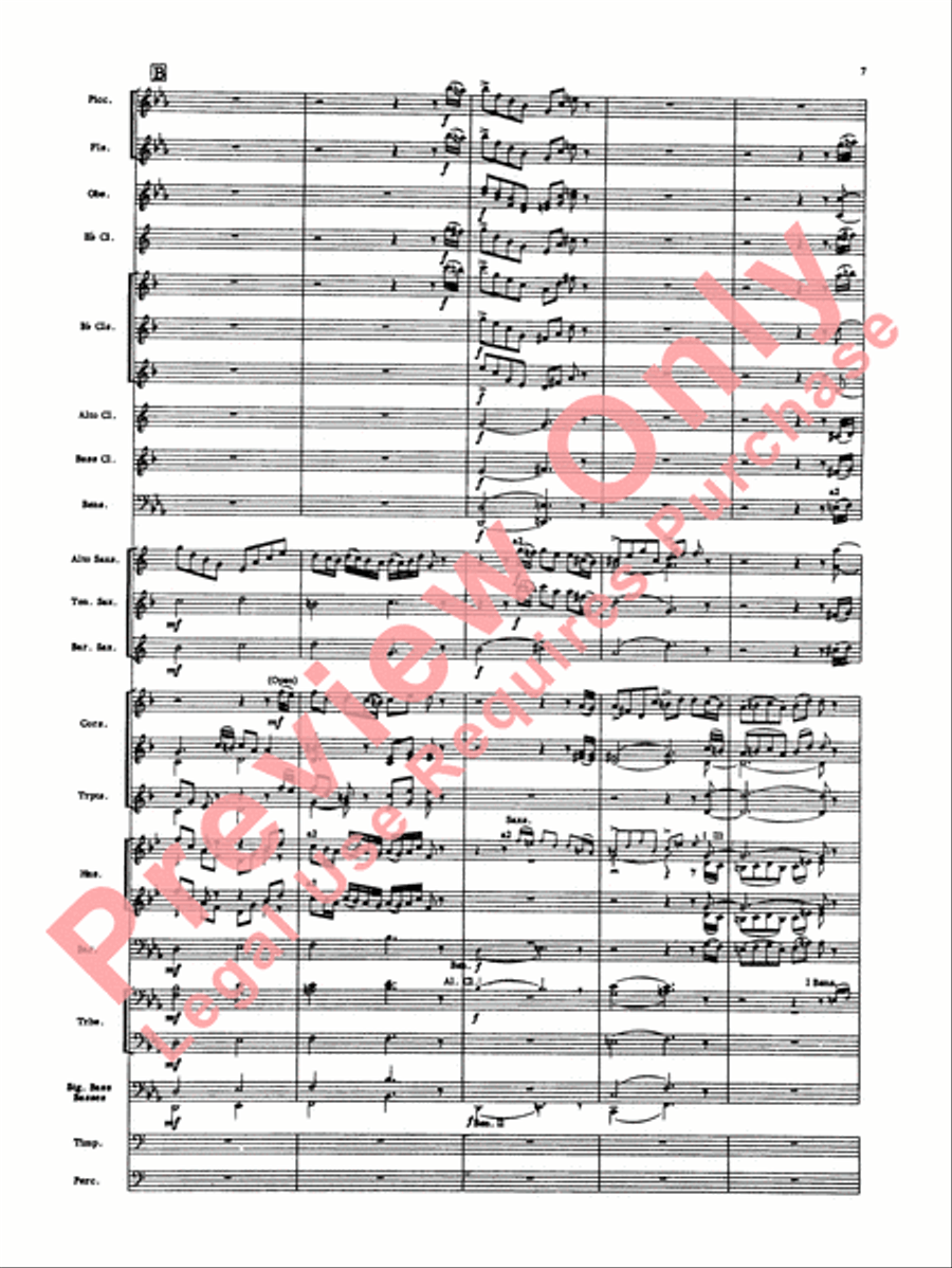 Toccata Concert Band scores gallery preview page 8