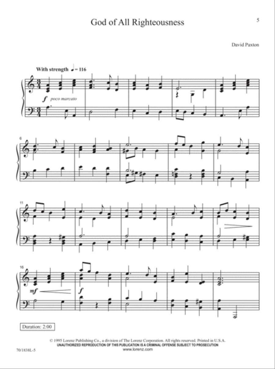 The Church Pianist's Library, Vol. 13 Piano Solo scores gallery preview page 5