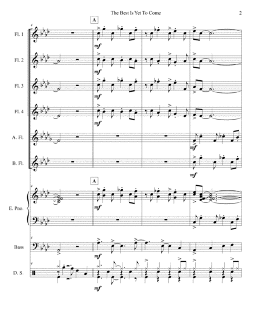 The Best Is Yet To Come Small Ensemble scores gallery preview page 2