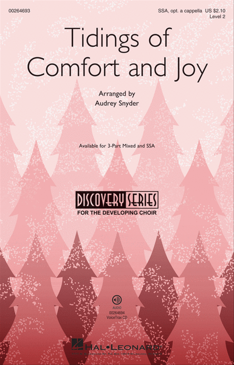 Tidings of Comfort and Joy SSA scores gallery preview page 1