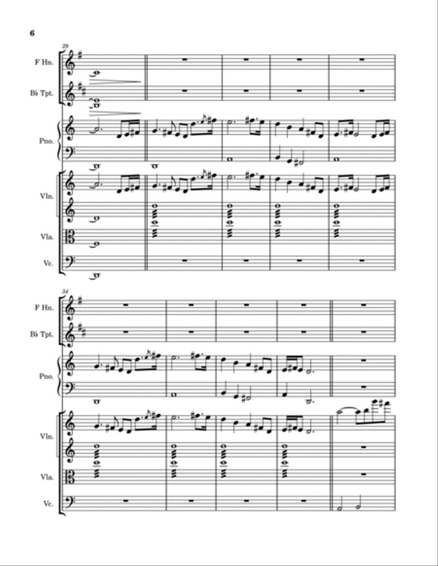 Braveheart - Main Title Horn scores gallery preview page 6