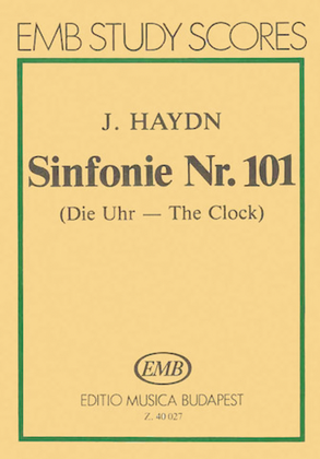 Book cover for Symphony No. 101 in D Major