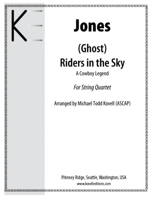 Book cover for (ghost) Riders In The Sky (a Cowboy Legend)
