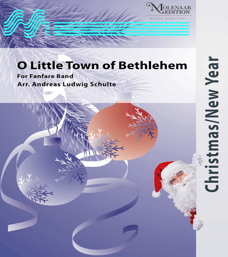 Book cover for O Little Town of Bethlehem