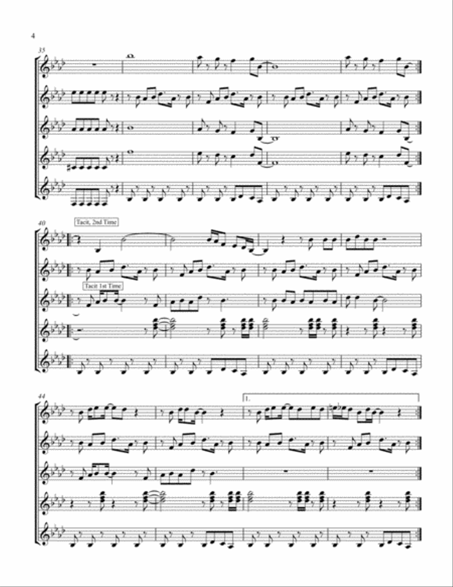 Superstition Large Ensemble scores gallery preview page 4