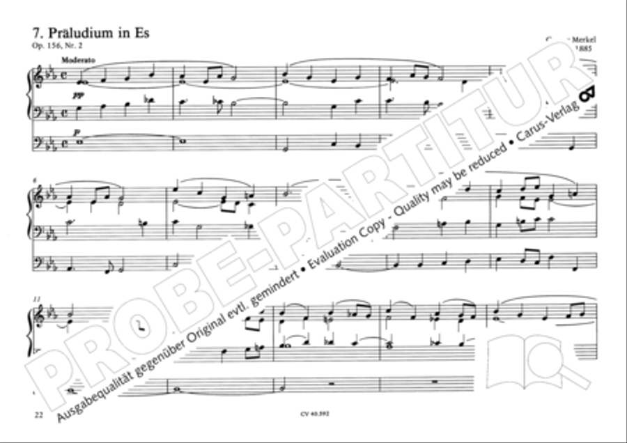 Free Organ Music from the Romantic Period, Vol. II (Freie Orgelmusik der Romantik, Band II) Organ scores gallery preview page 23
