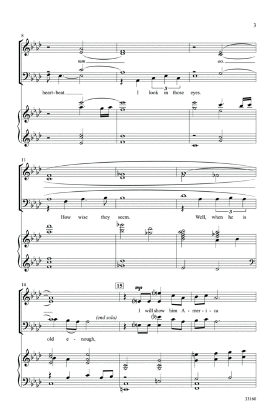 Wheels of a Dream 4-Part scores gallery preview page 3