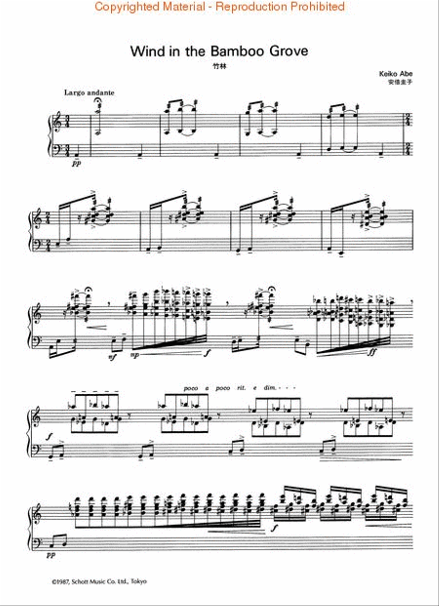 Works for Marimba Marimba scores gallery preview page 3