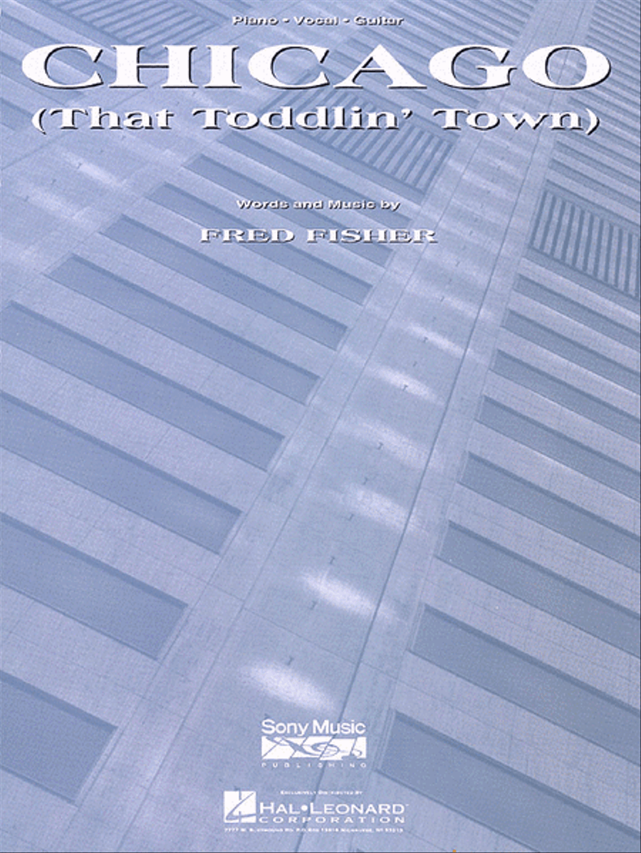 Chicago (That Toddlin Town) Piano, Vocal, Guitar scores gallery preview page 1