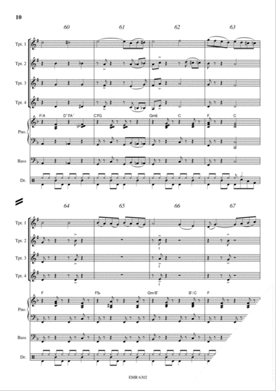 Swanee Trumpet scores gallery preview page 10