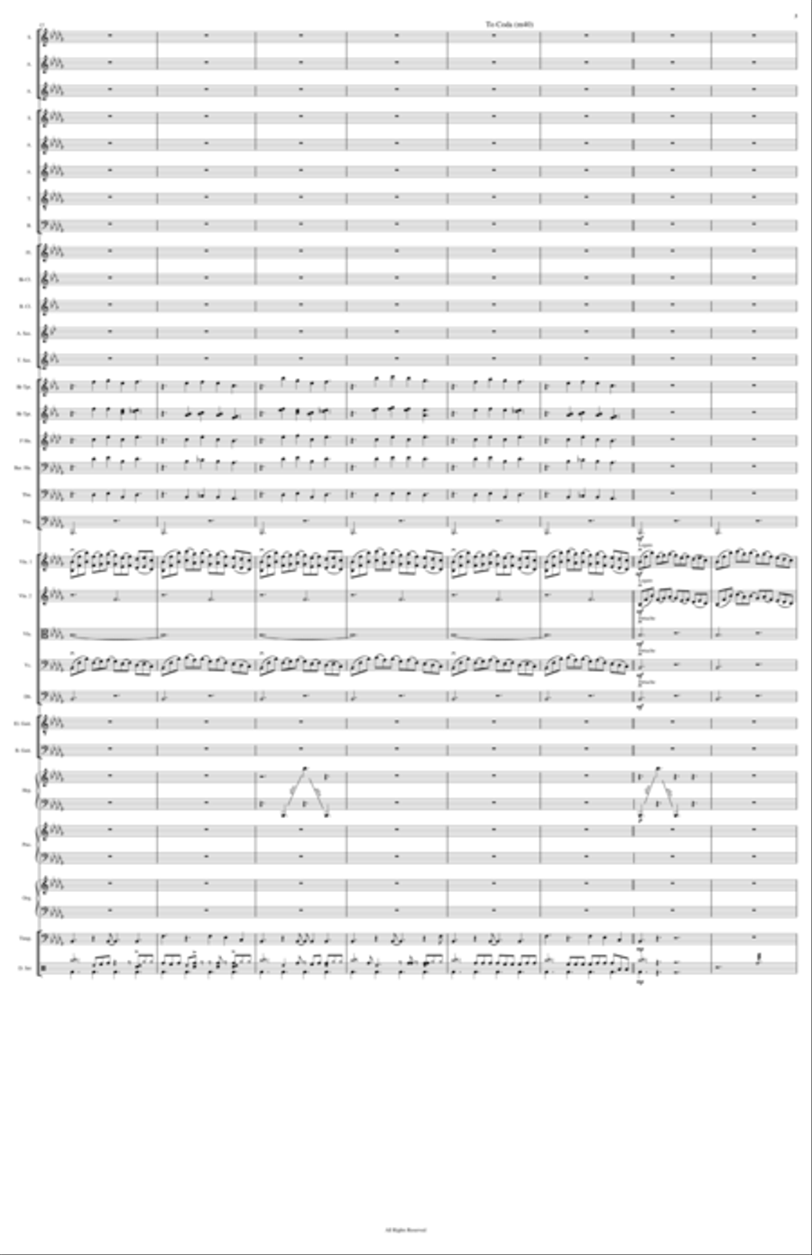 Anthem Of Praise Full Orchestra scores gallery preview page 3