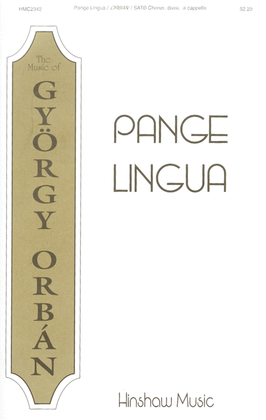 Book cover for Pange Lingua