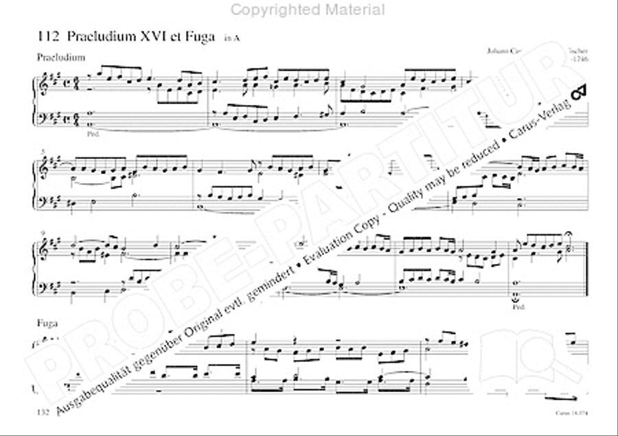 Organo pleno. Orgelstucke zum Ein- und Auszug Organ Solo scores gallery preview page 140