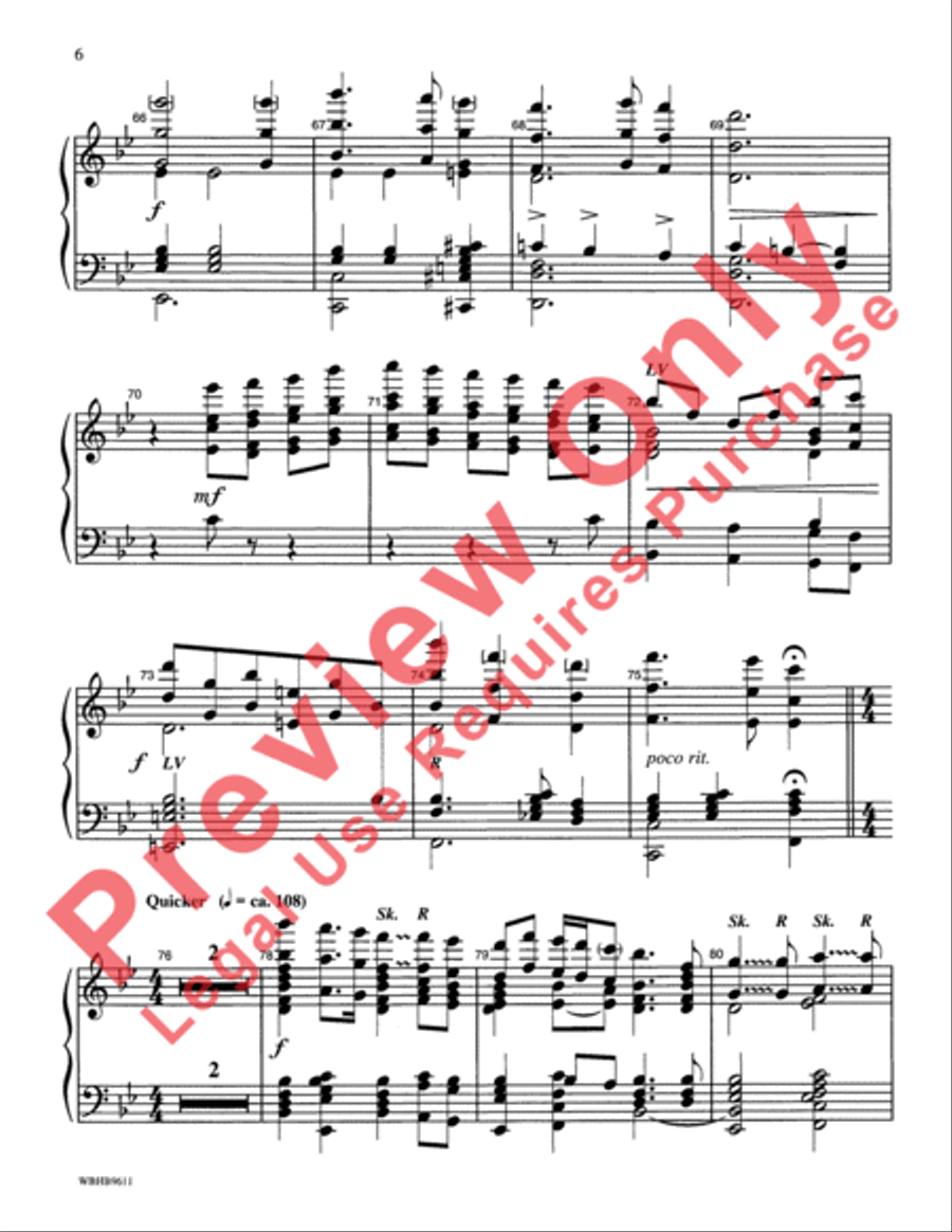 Tidings! (A Christmas Carol Fantasy) Handbell Choir scores gallery preview page 6