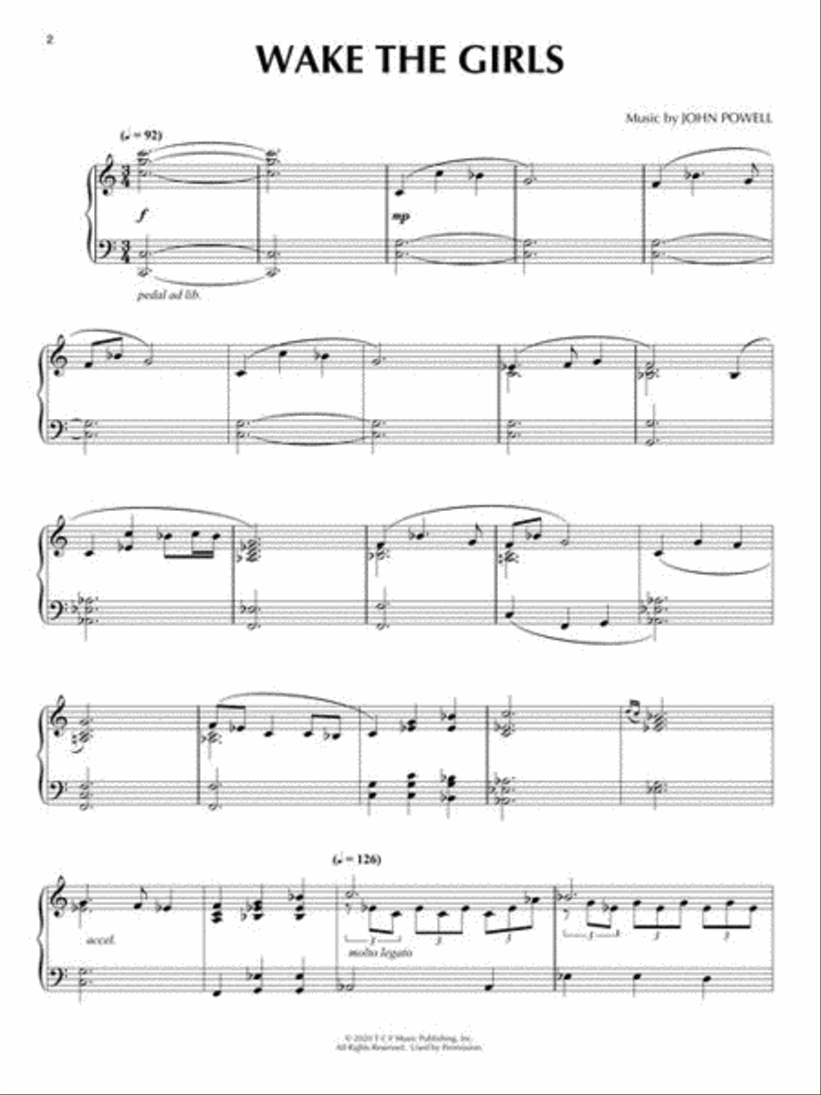 The Call of the Wild The Call of the Wild Piano Solo scores gallery preview page 5