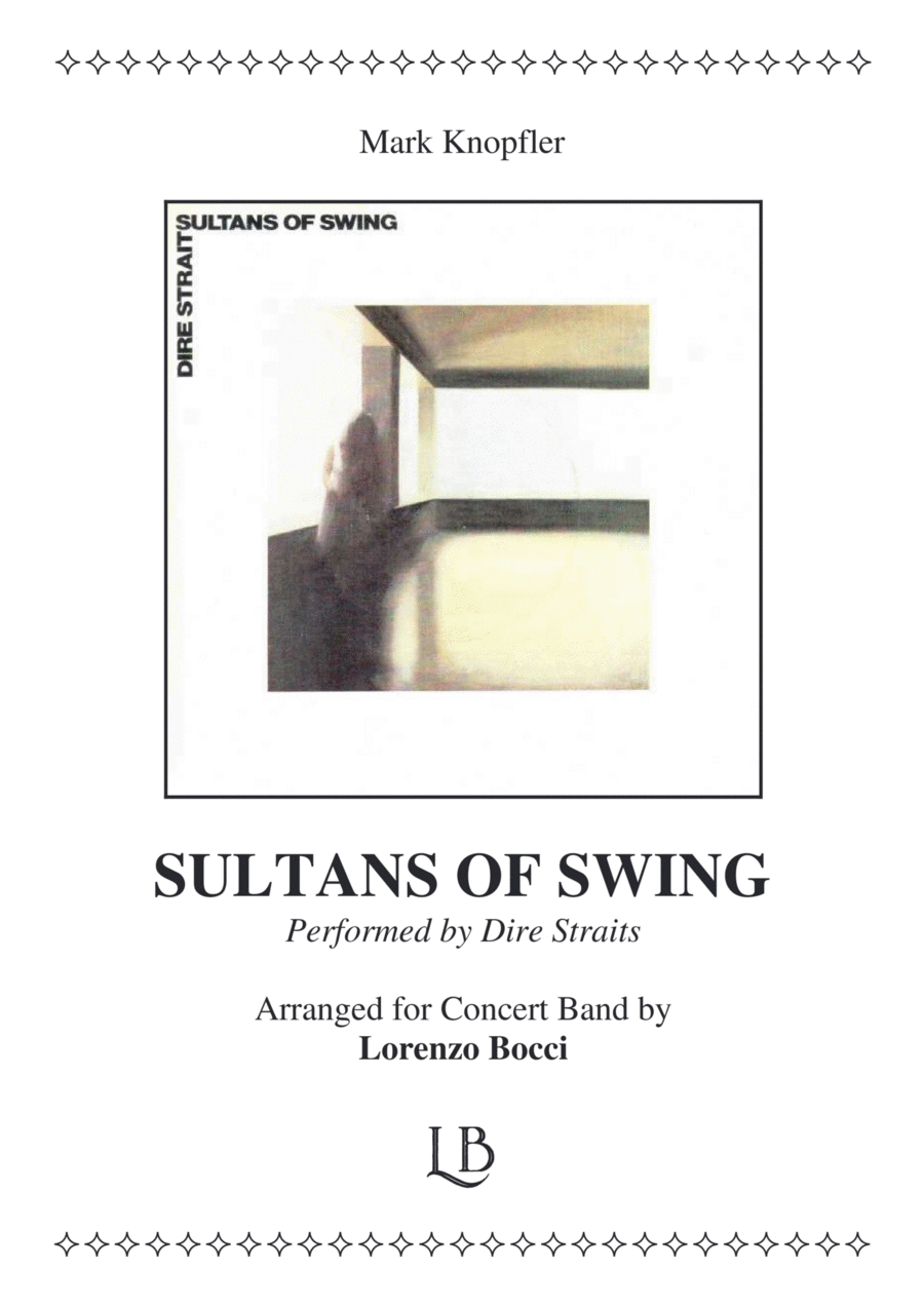 Sultans Of Swing Concert Band scores gallery preview page 1