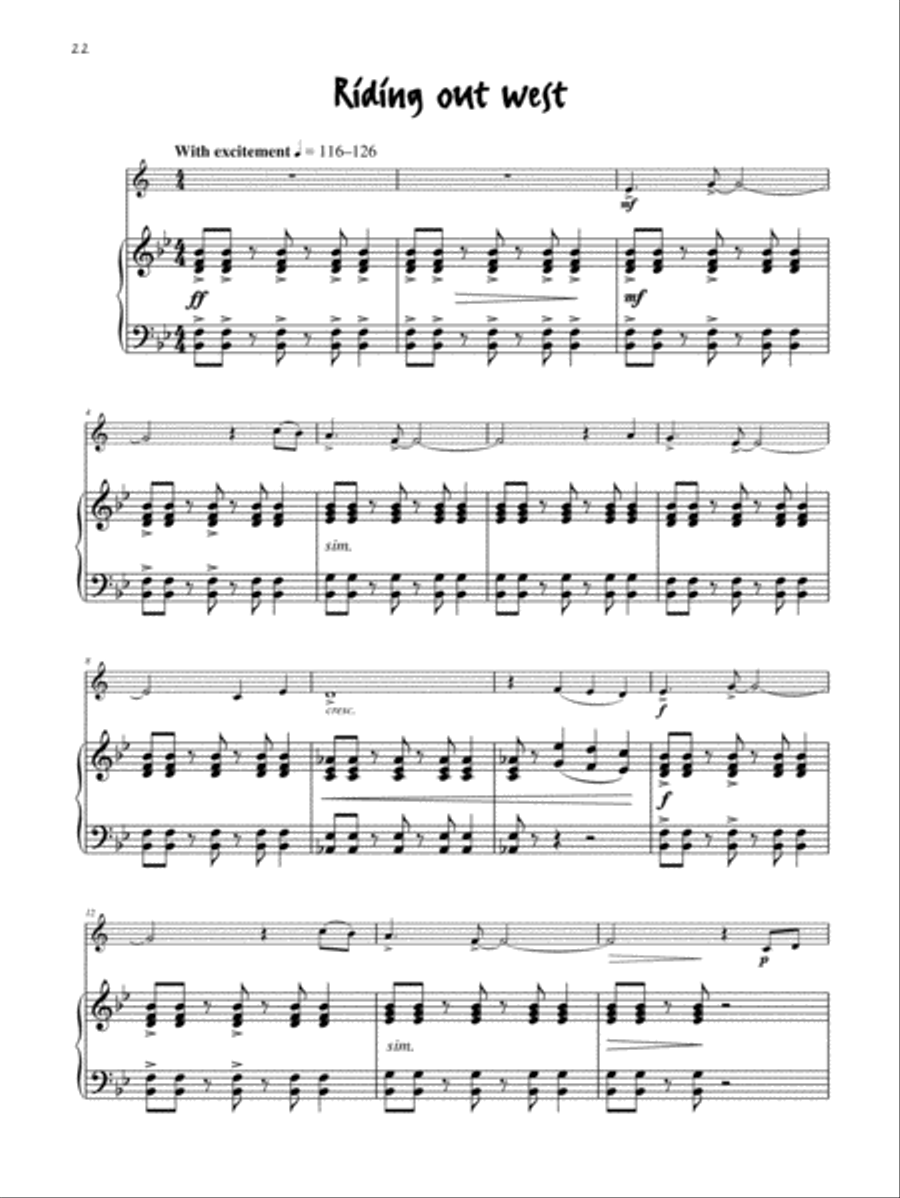 Really Easy Jazzin' About -- Fun Pieces for Trumpet Cornet scores gallery preview page 4