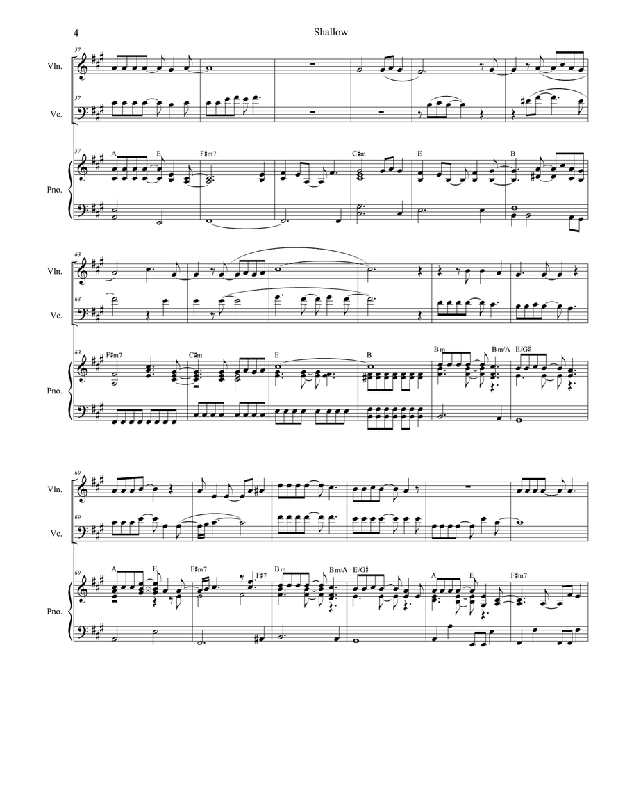 Shallow Piano Trio scores gallery preview page 4