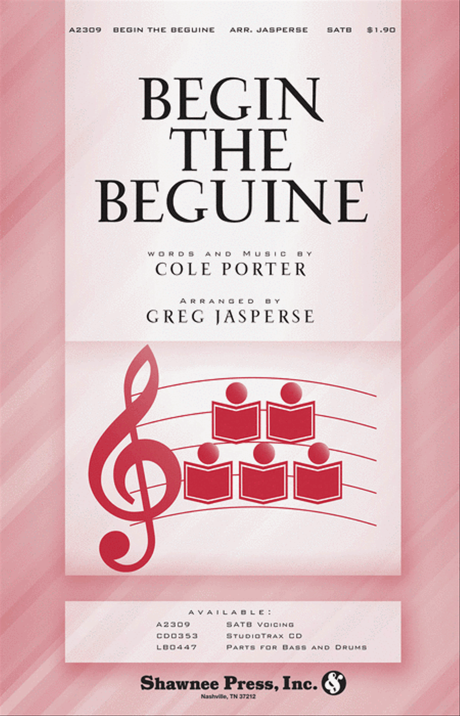 Begin the Beguine 4-Part scores gallery preview page 1