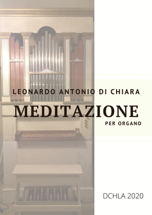 Book cover for Meditazione per organo