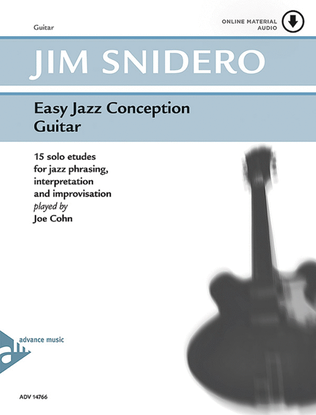 Book cover for Easy Jazz Conception Guitar