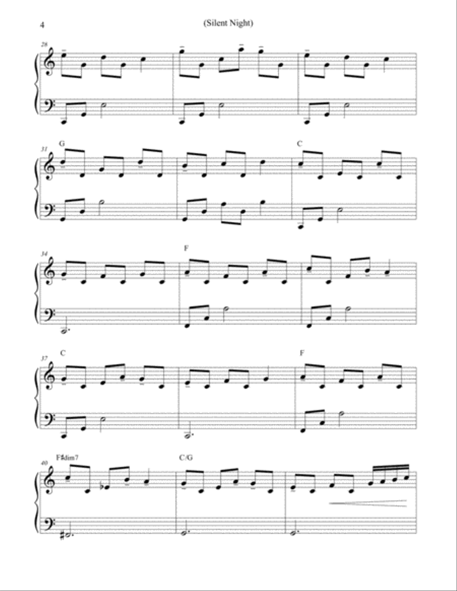 Christmas at the Piano Piano Solo scores gallery preview page 4