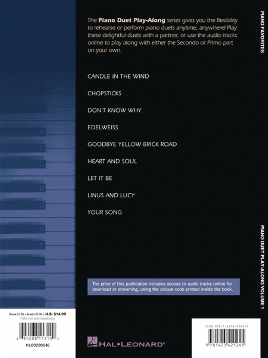 Piano Favorites 1 Piano, 4-Hands scores gallery preview page 7