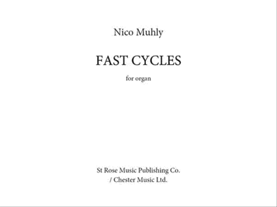 Fast Cycles Organ scores gallery preview page 1