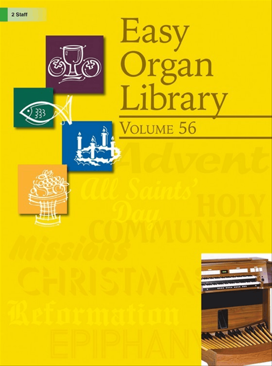 Easy Organ Library, Vol. 56 Organ Solo scores gallery preview page 1