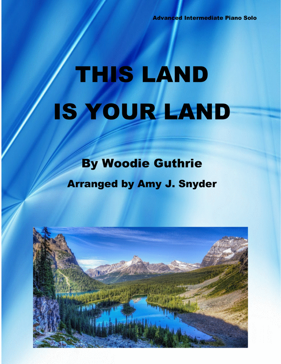 This Land Is Your Land Piano Solo scores gallery preview page 1