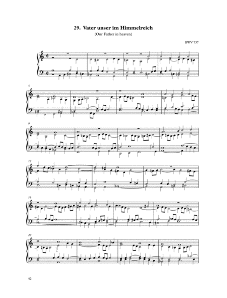 Oxford Bach Books for Organ: Manuals Only, Book 1 Organ Solo scores gallery preview page 7