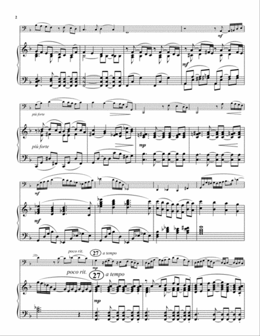 An American Portrait Euphonium scores gallery preview page 2