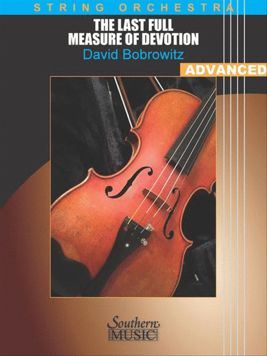 The Last Full Measure of Devotion String Orchestra scores gallery preview page 2