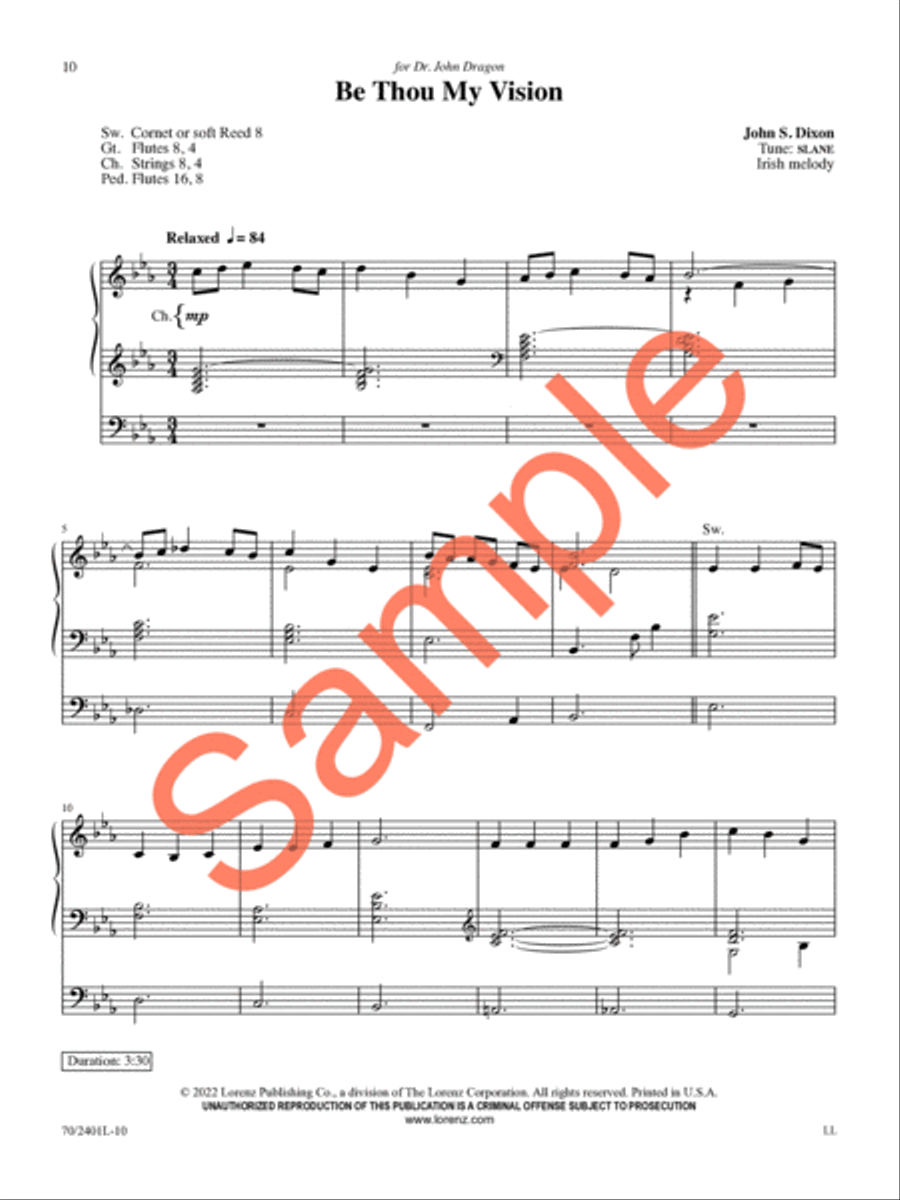 A Circle of Seasons Organ Solo scores gallery preview page 10