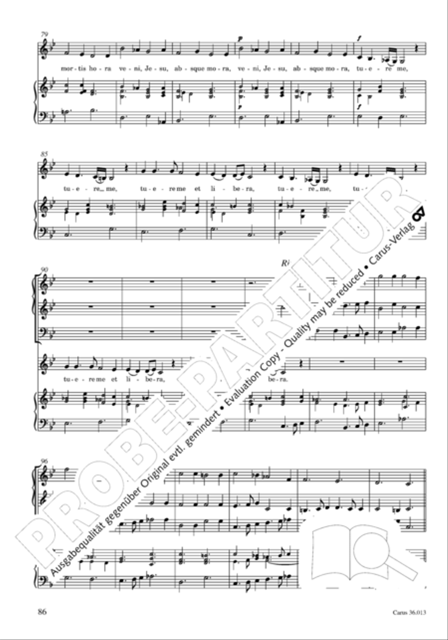 Membra Jesu nostri SSATB scores gallery preview page 102