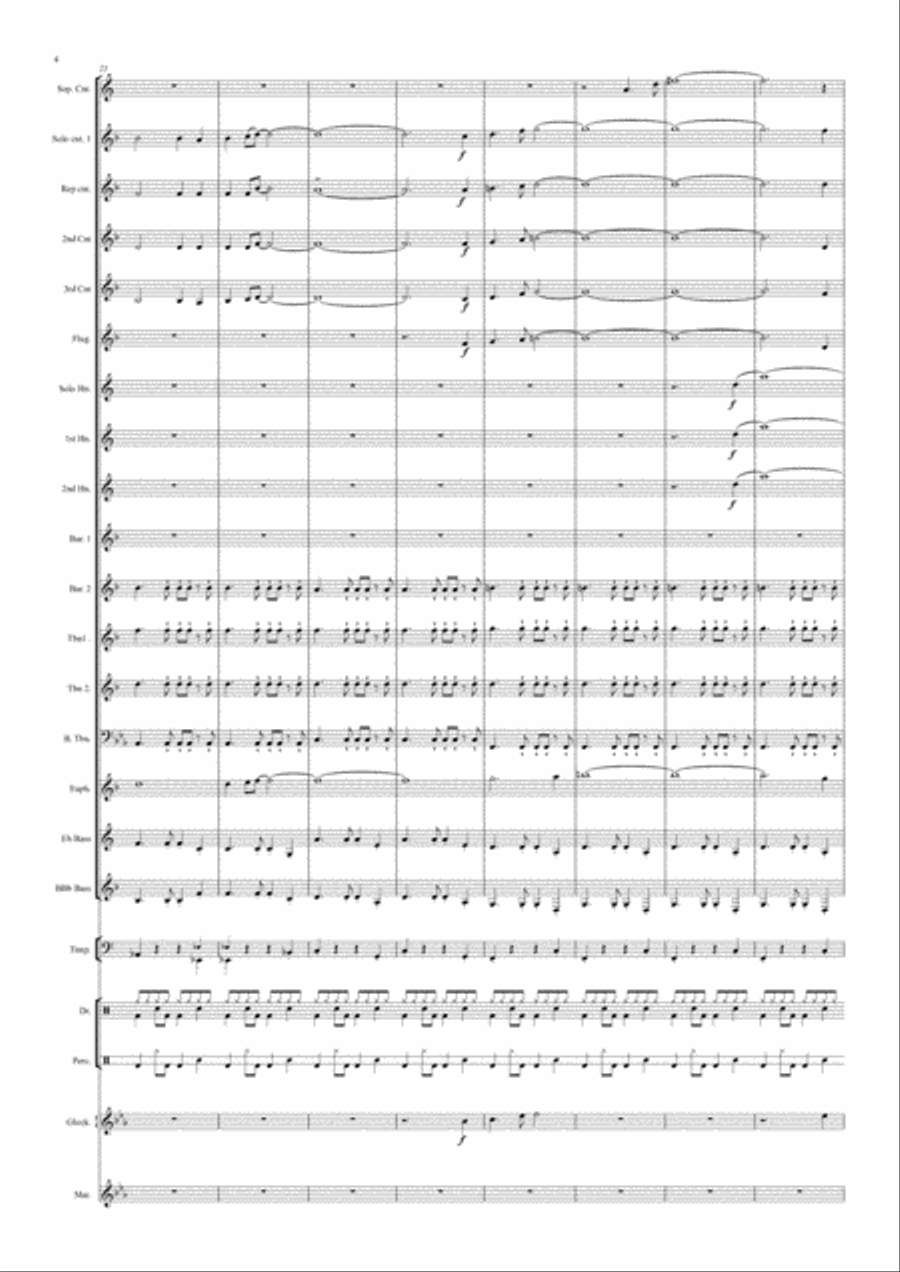 Aquarius Small Ensemble scores gallery preview page 4