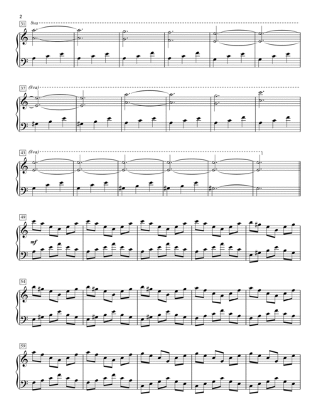 Walk To School (from Tales from the Loop) Piano Solo - Digital Sheet Music