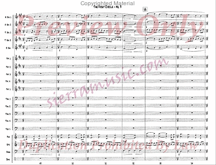 The First Circle Big Band scores gallery preview page 10