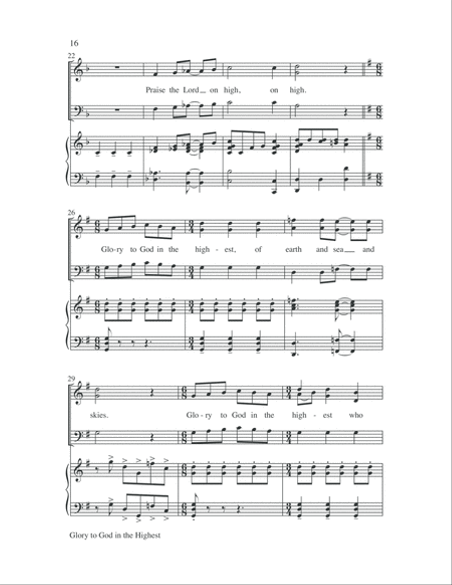 Worship Openers: Introits that Work!, Vol. 5 Choir scores gallery preview page 16