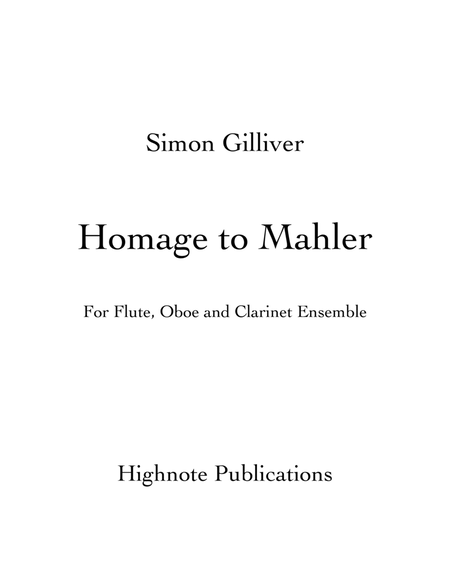 Homage to Mahler image number null