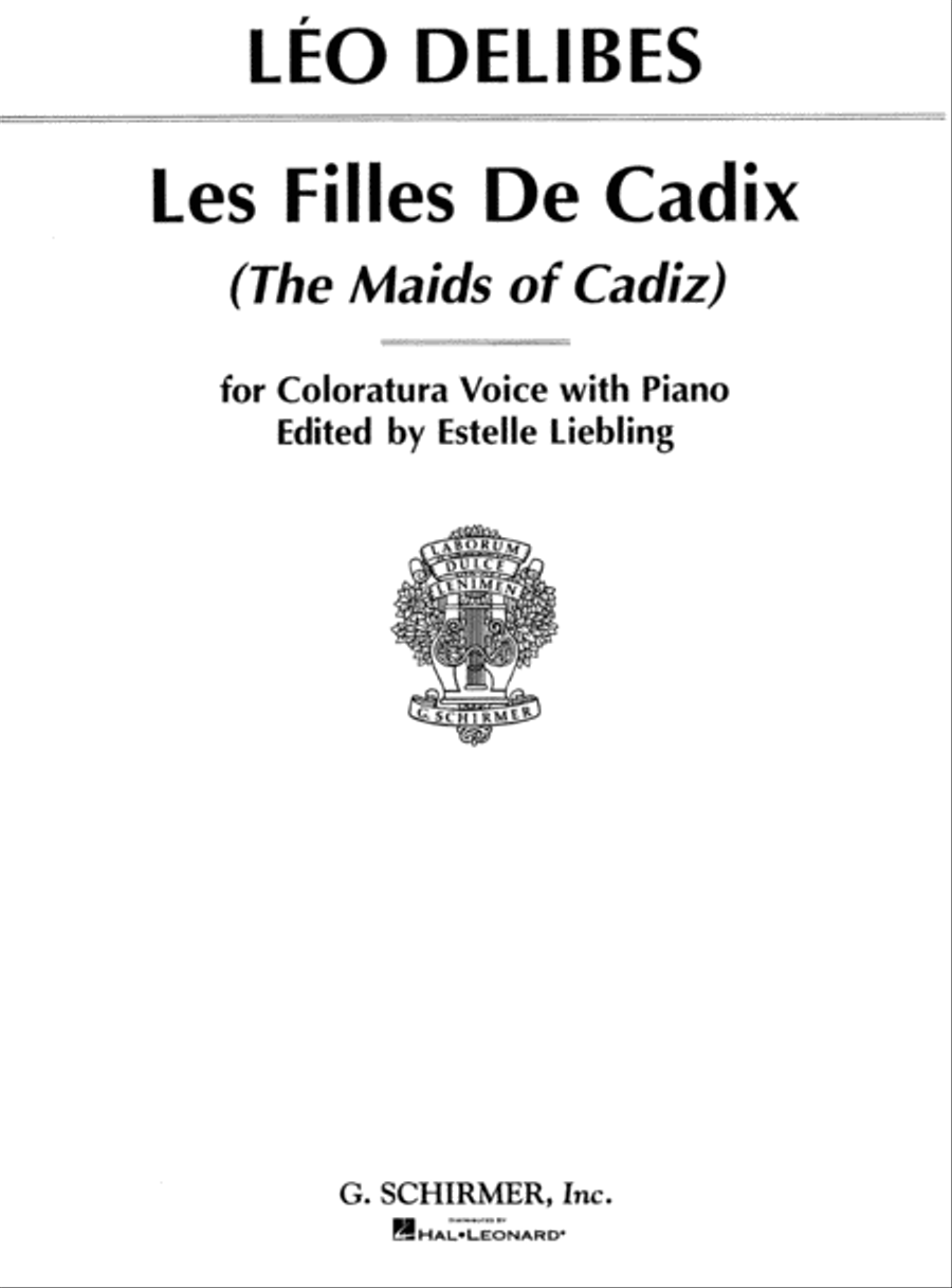 Les filles de Cadix (The Maids of Cadiz)