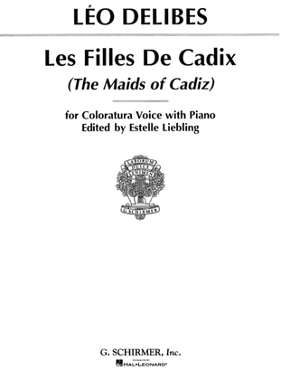 Book cover for Les filles de Cadix (The Maids of Cadiz)