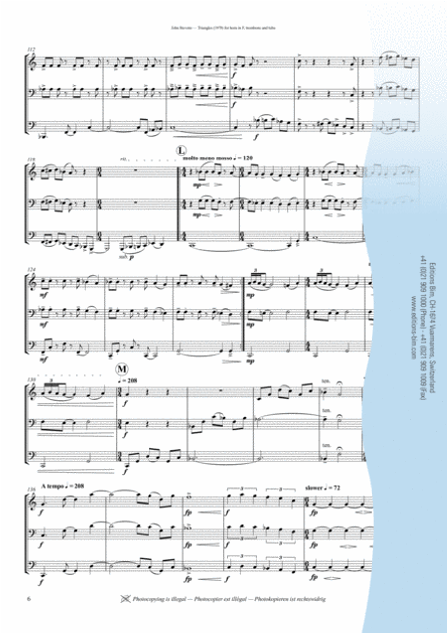 Triangles Horn scores gallery preview page 5