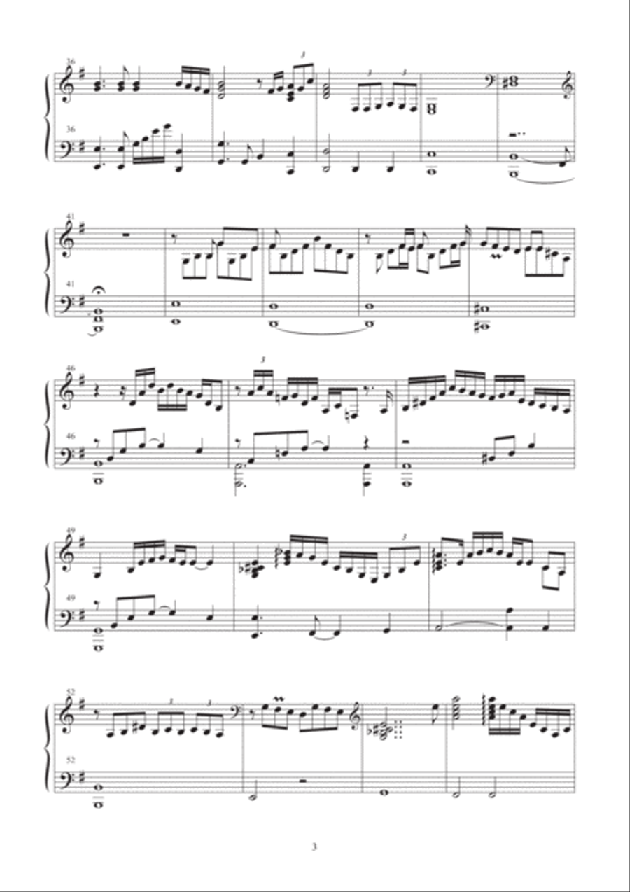 Private Investigations Piano Solo scores gallery preview page 3