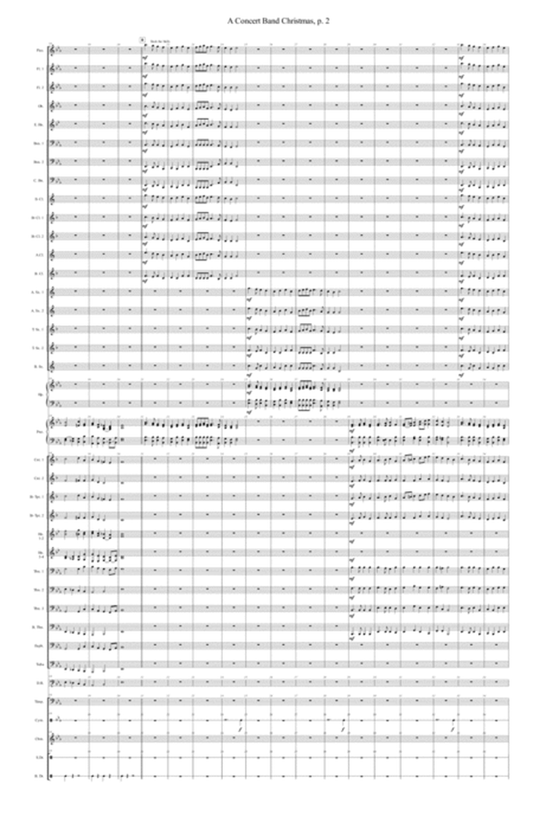 A Concert Band Christmas for Concert Band image number null