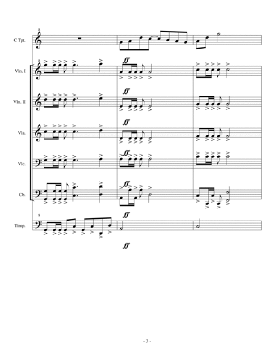 Militant Termites String Quartet scores gallery preview page 3