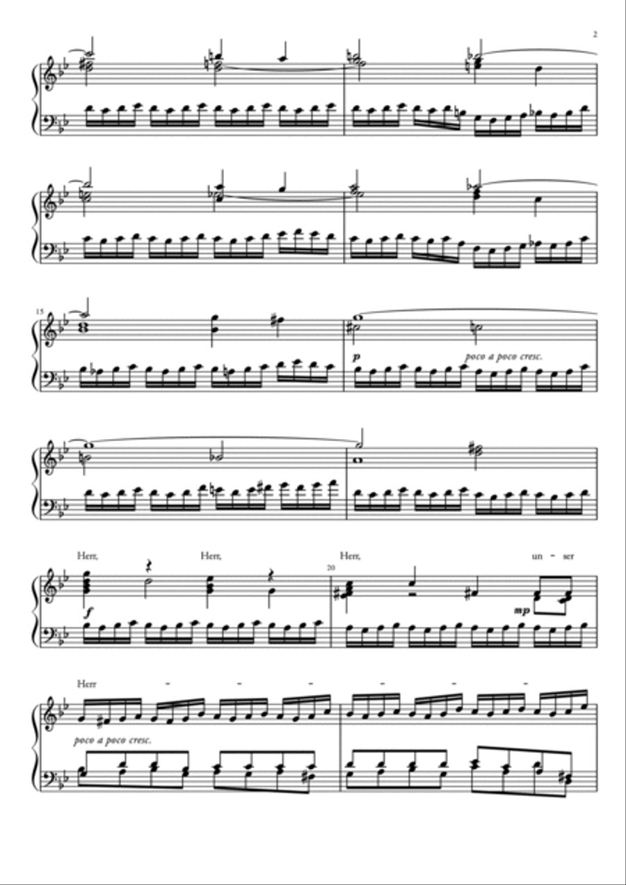 J.S.Bach: St John Passion BWV 245 - Complete Piano Version J.S.Bach: St John Passion BWV 245 - Complete Piano Version Piano Solo scores gallery preview page 3
