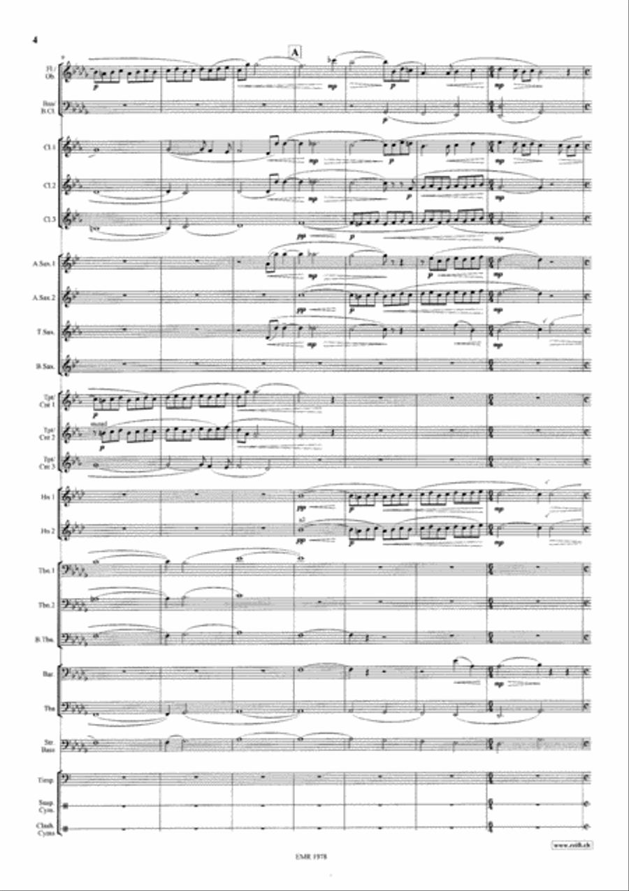 Platoon Concert Band scores gallery preview page 5