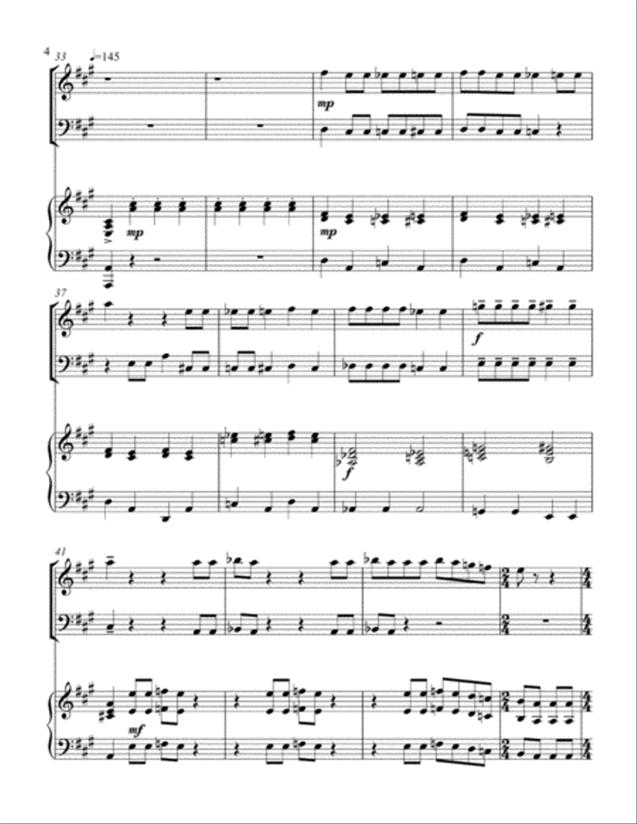 Bohemian Rhapsody Piano scores gallery preview page 5