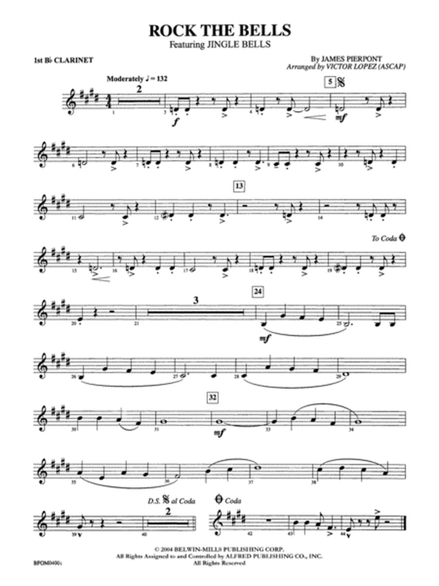 Rock the Bells: 1st B-flat Clarinet